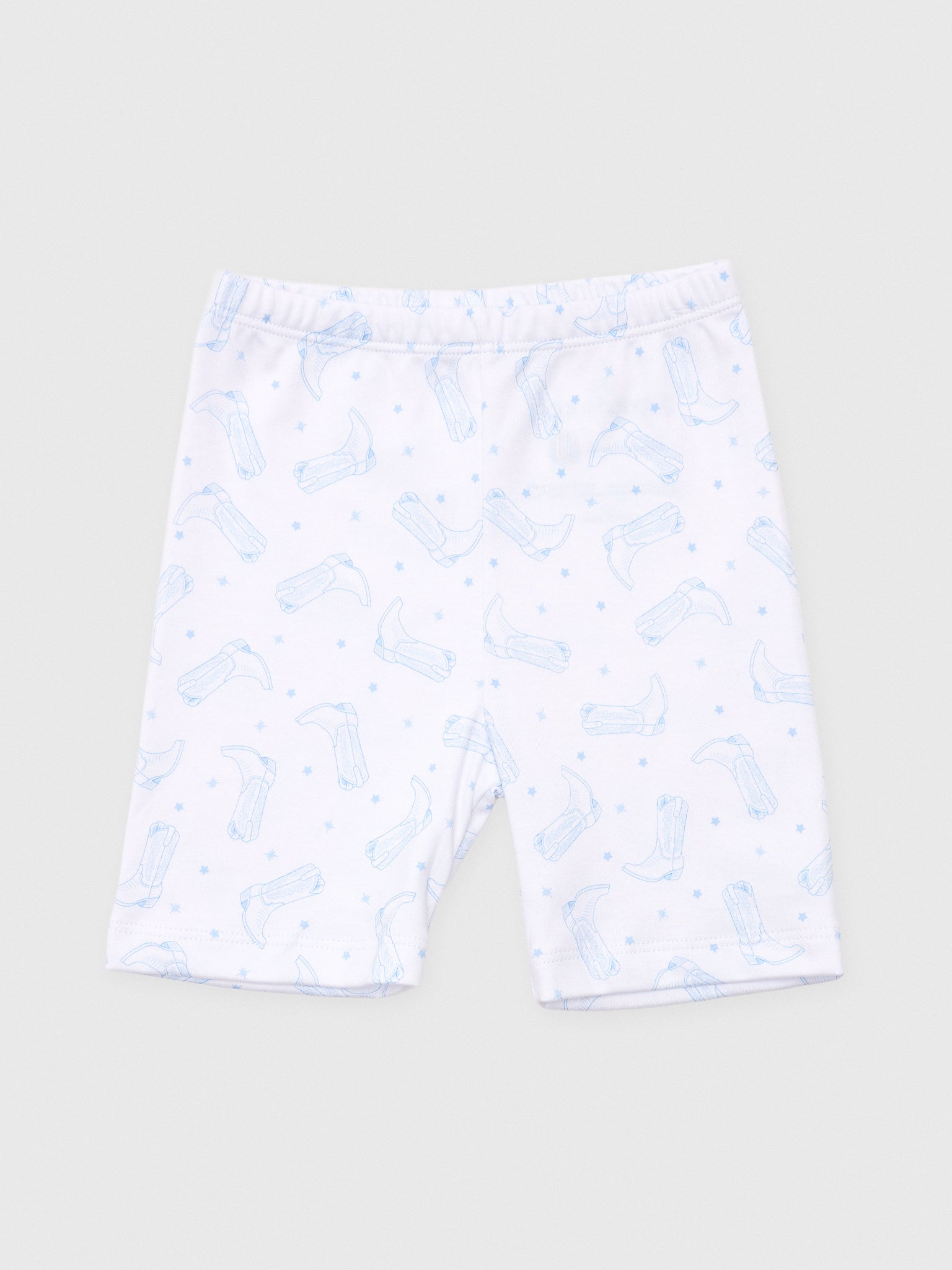 Magnolia Baby Boys' Darling Cowboy Boots Short Pajama Set - Saint Bernard