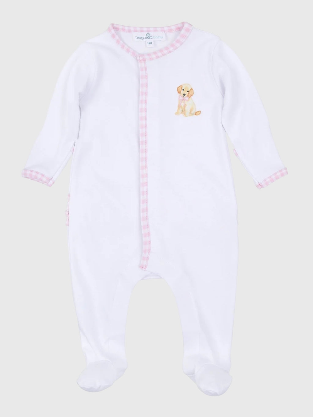 Magnolia Baby Baby Girls' Sweet Golden Ruffle Footie