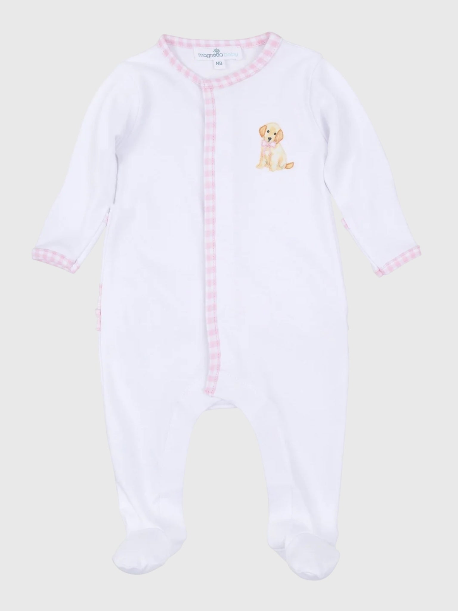 Magnolia Baby Baby Girls' Sweet Golden Ruffle Footie