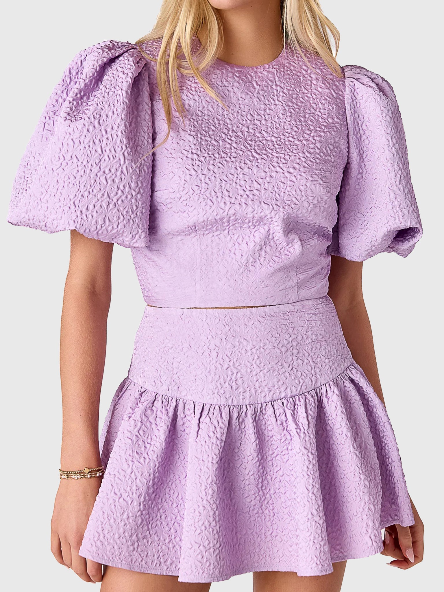 Cake For Dinner Girls' Luna Flounce Skirt - Saint Bernard