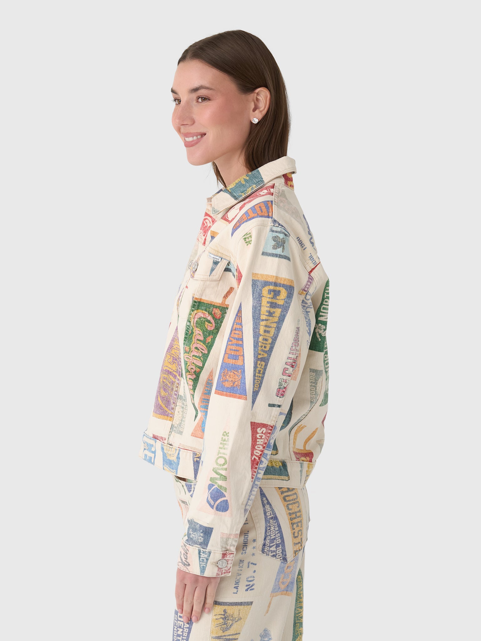 Mother Women's The Bruiser Denim Jacket - Saint Bernard