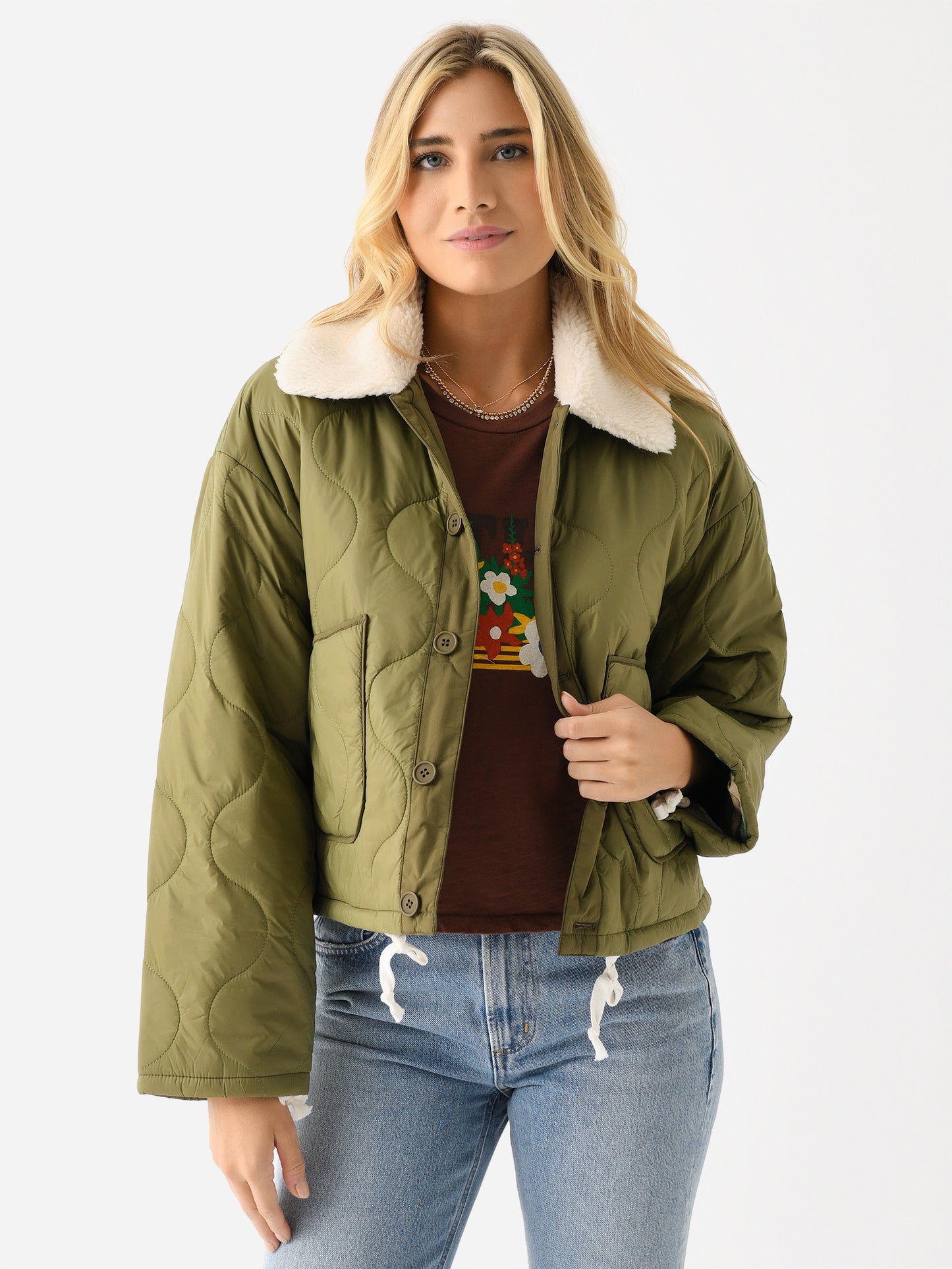 Mother Women's The Army Brat Jacket - Saint Bernard