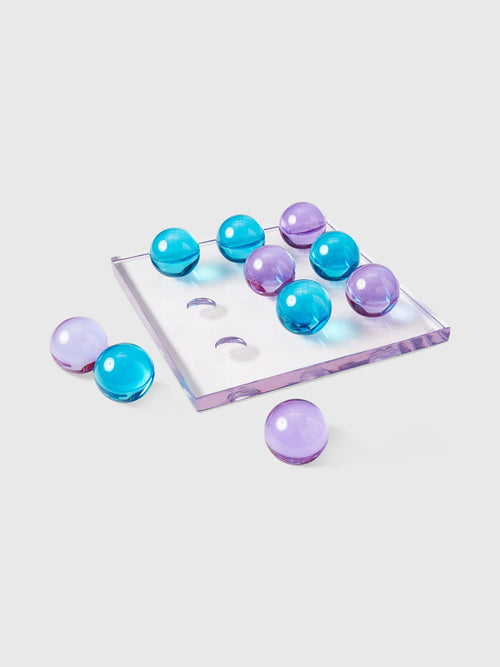 Jonathan Adler Acrylic Tic-Tac-Toe Set - Saint Bernard