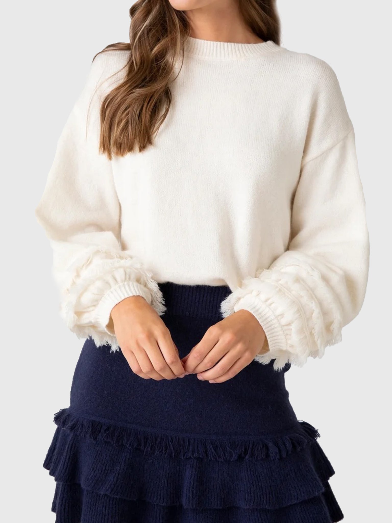 Cake For Dinner Girls' Verbena Sweater - Saint Bernard