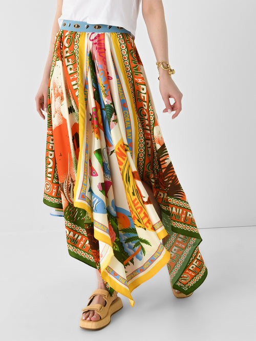Alemais Women's Paradiso Scarf Skirt