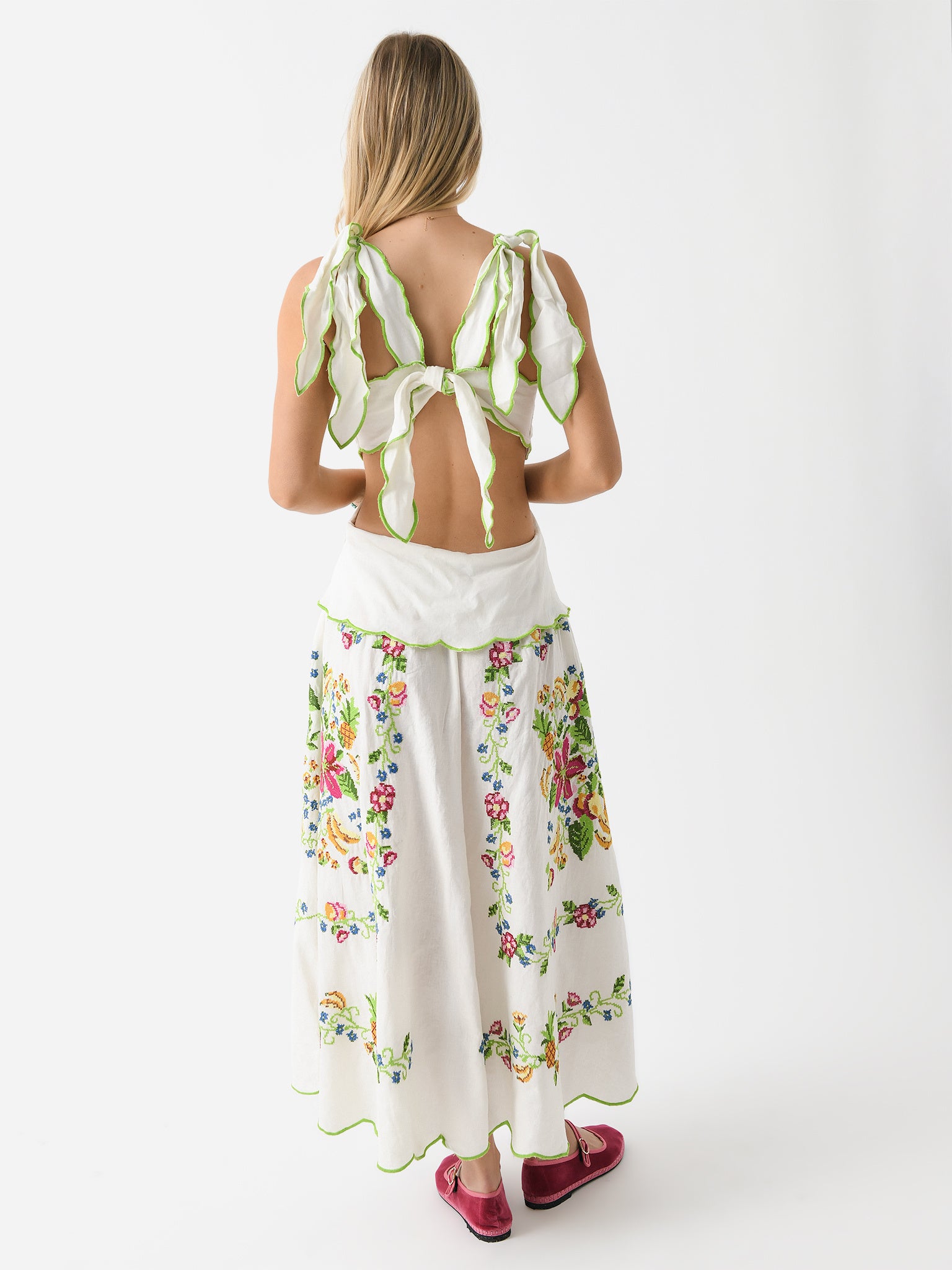 Farm Rio Women's Tropical Romance Maxi Dress Farm Rio Women's Tropical Romance Maxi Dress
