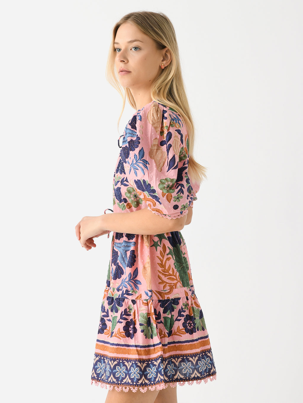 farm rio seashell mini dress Farm Rio Women's Seashell Tapestry Mini Dress – Saint Bernard