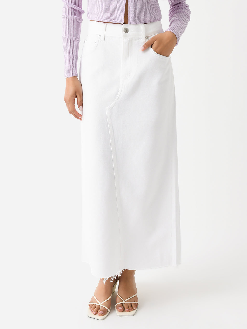 Citizens Of Humanity Women's Circolo Reworked Maxi Skirt - Saint Bernard