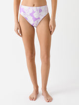 Farm Rio Women's Paula Floral Bikini Bottom - Saint Bernard