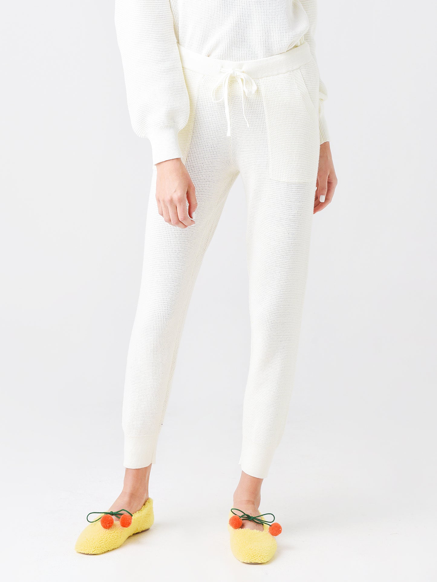 J Society Women's Cotton Waffle Pant - Saint Bernard