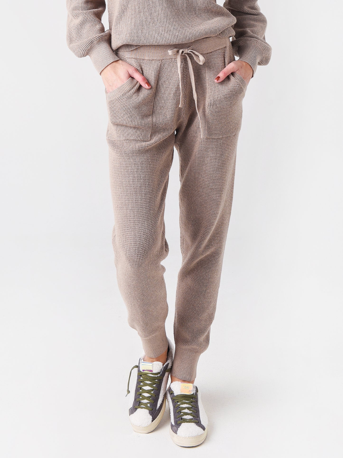 J Society Women's Cotton Waffle Pant - Saint Bernard