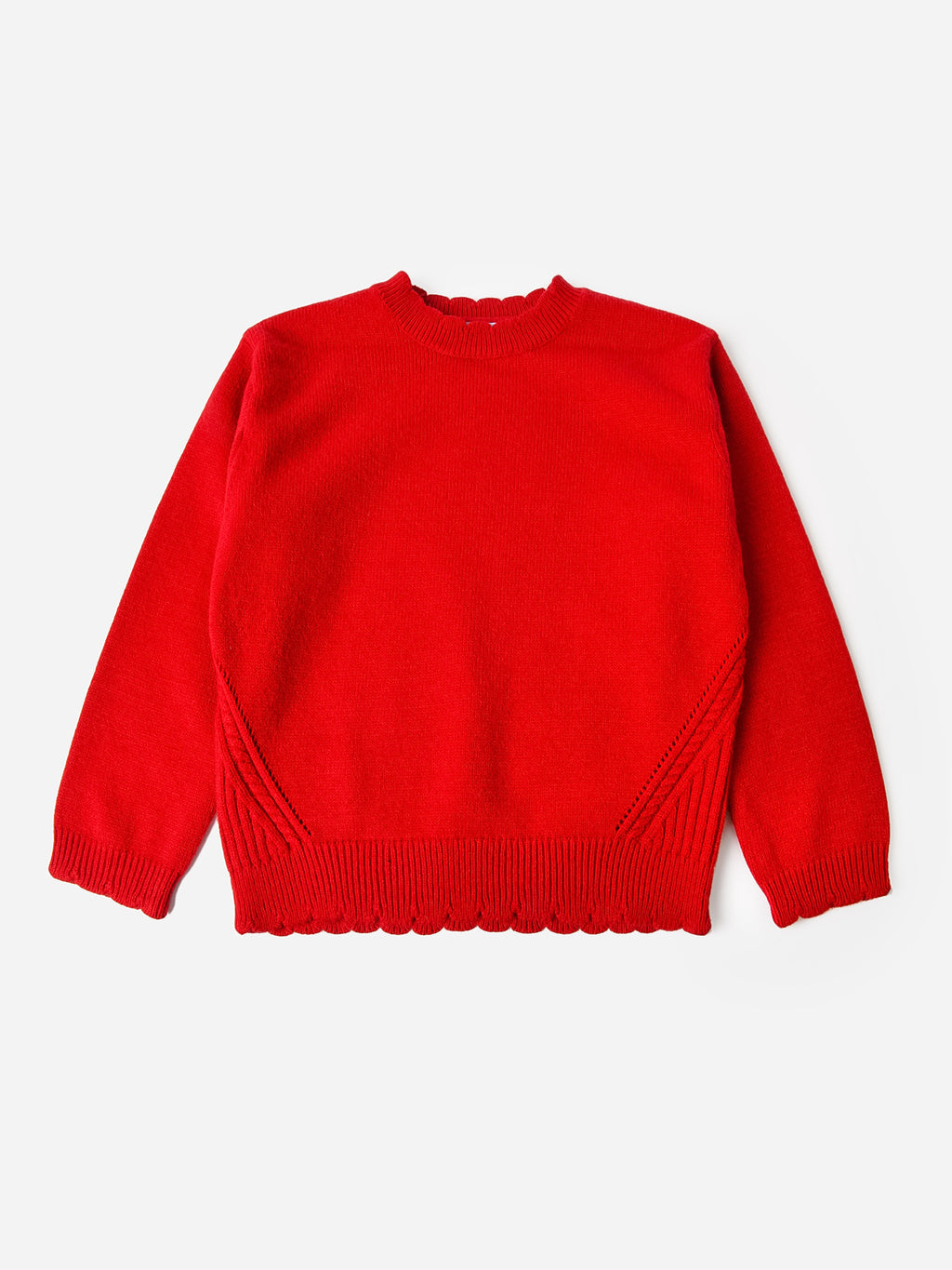 Mayoral Girls' Basic Knit Sweater - Saint Bernard