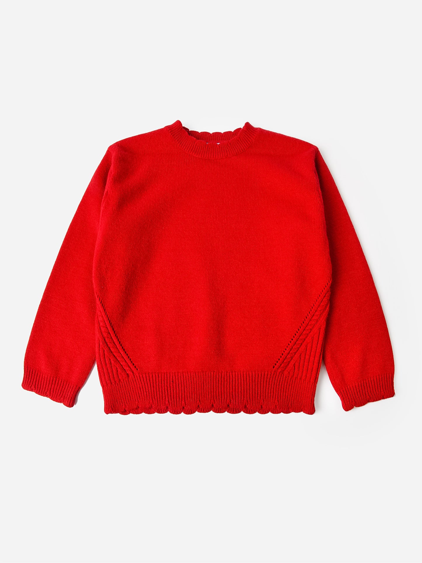 Mayoral Girls' Basic Knit Sweater