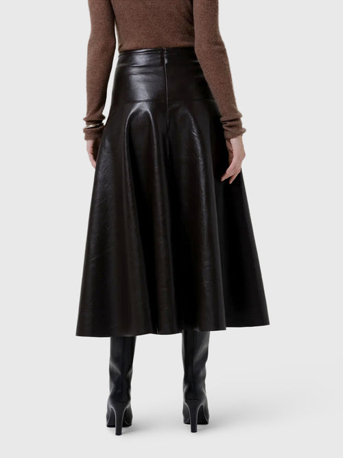 Citizens Of Humanity Women's Vita Recycled Leather Maxi Skirt - Saint Bernard