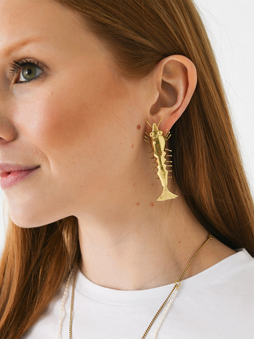Alemais Women's Banana House Lobster Earrings