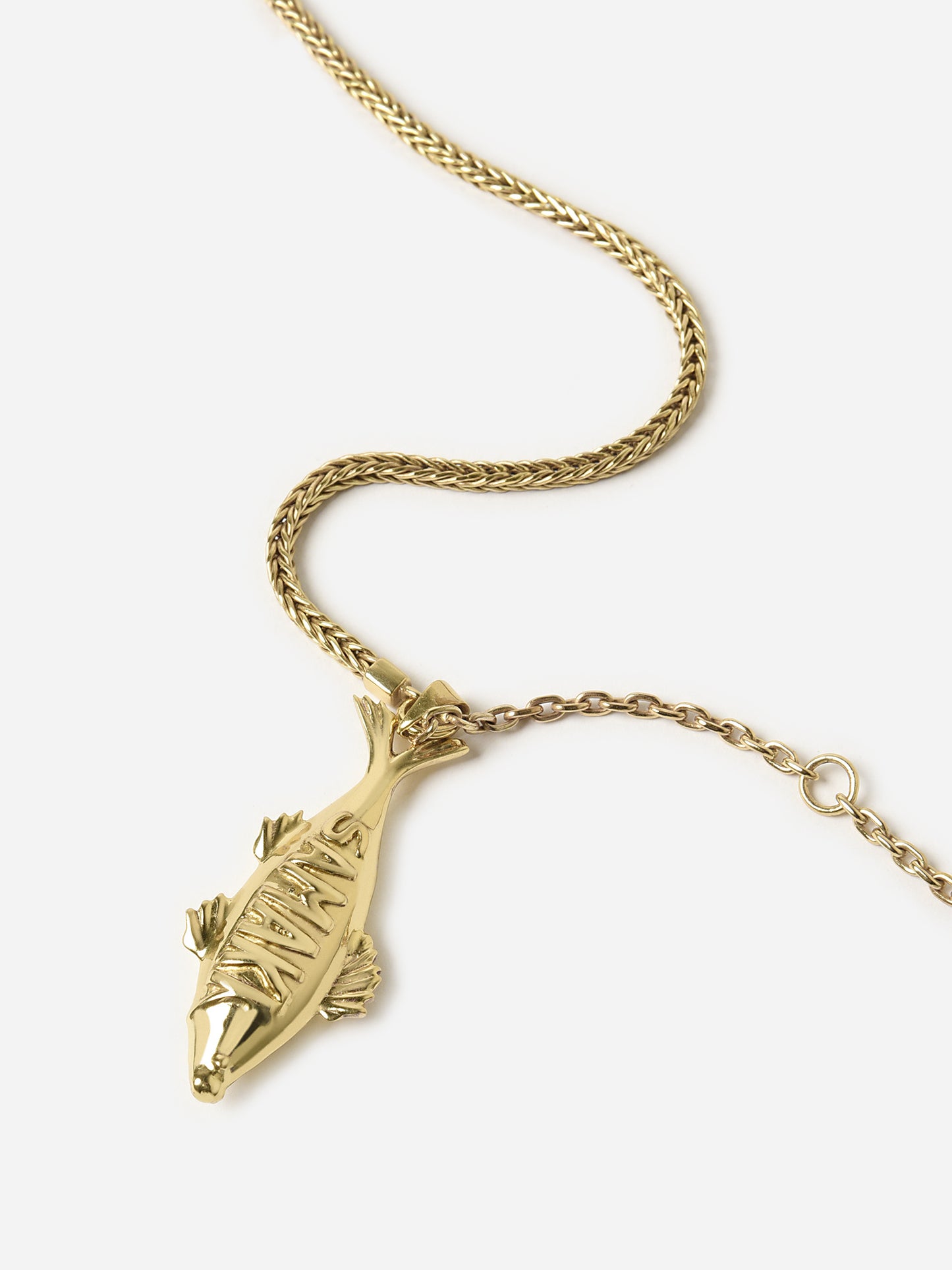 Alemais Banana House Fish Necklace - Saint Bernard