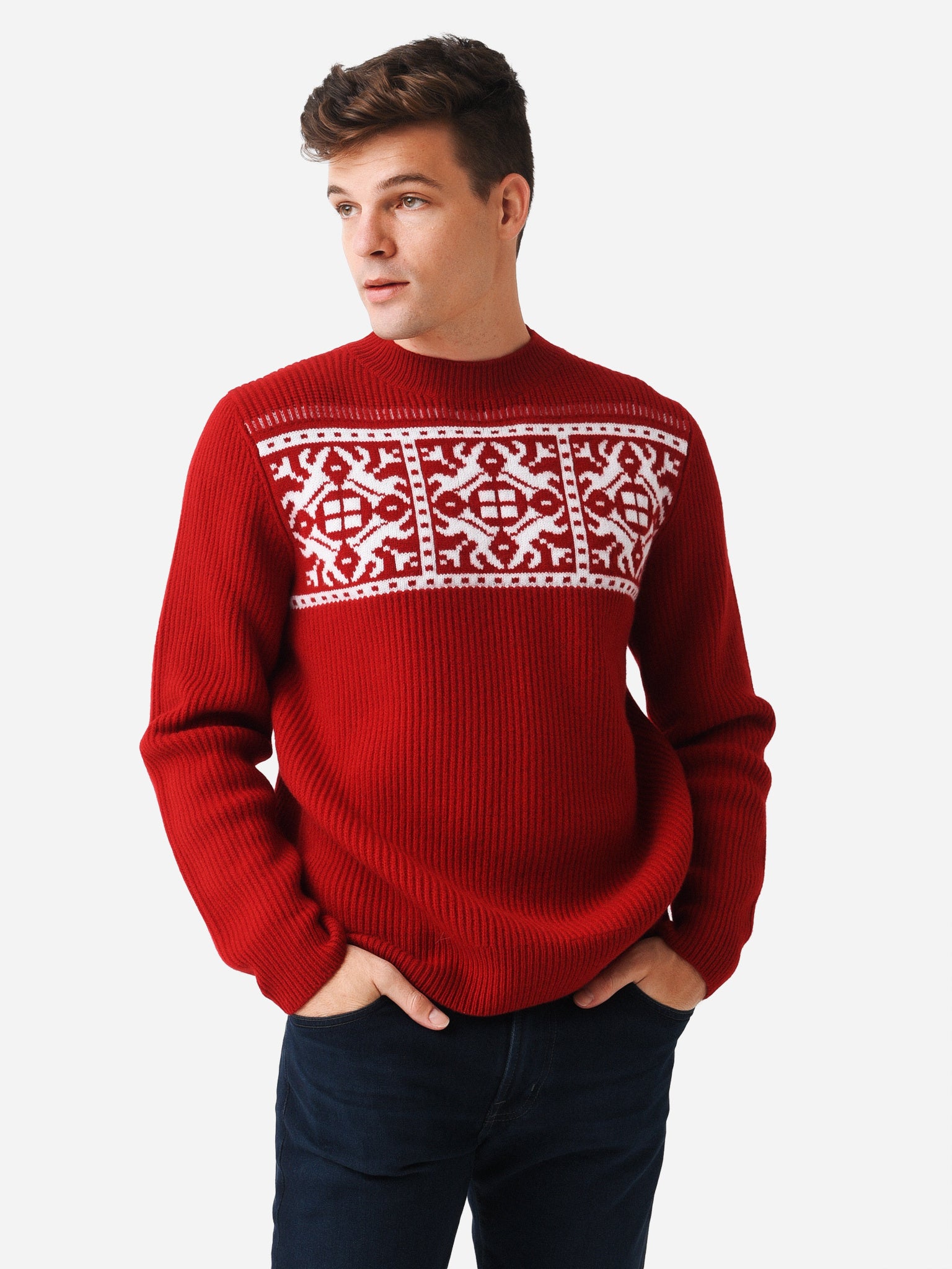 Frauenschuh Men's Marius Sweater - Saint Bernard