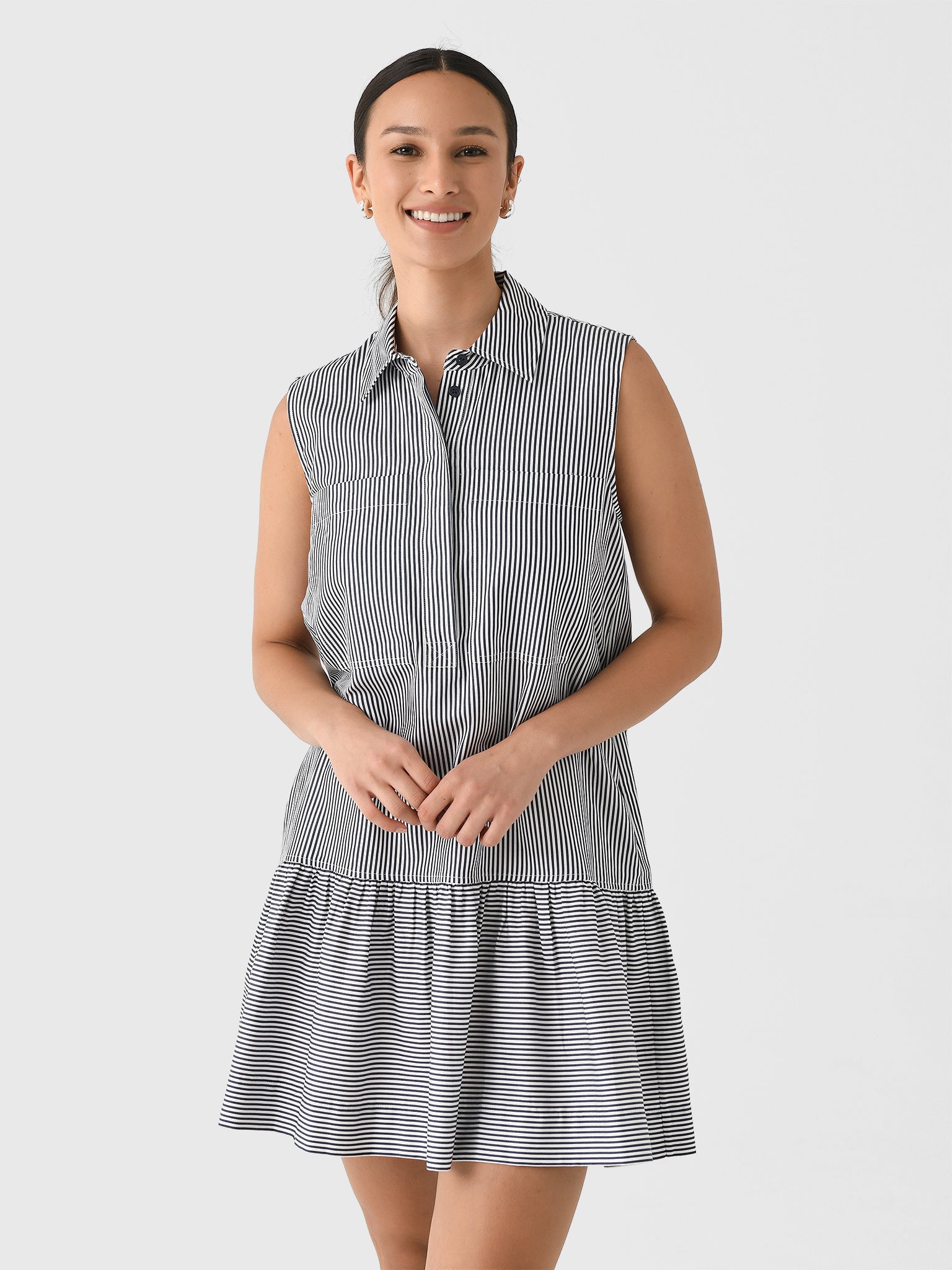 Simkhai Women's Candace Mini Shirt Dress - Saint Bernard