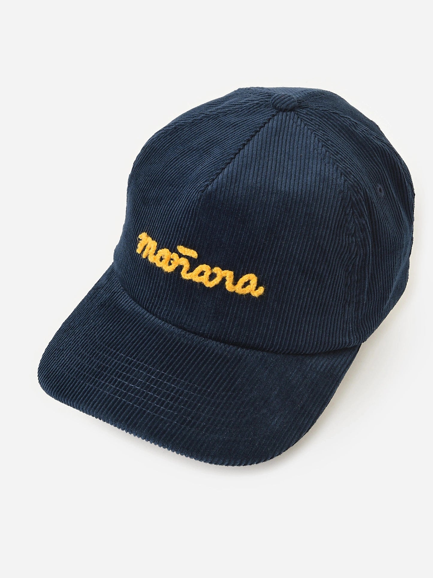 Mañana Men's Corduroy + Chainstitch Logo Hat