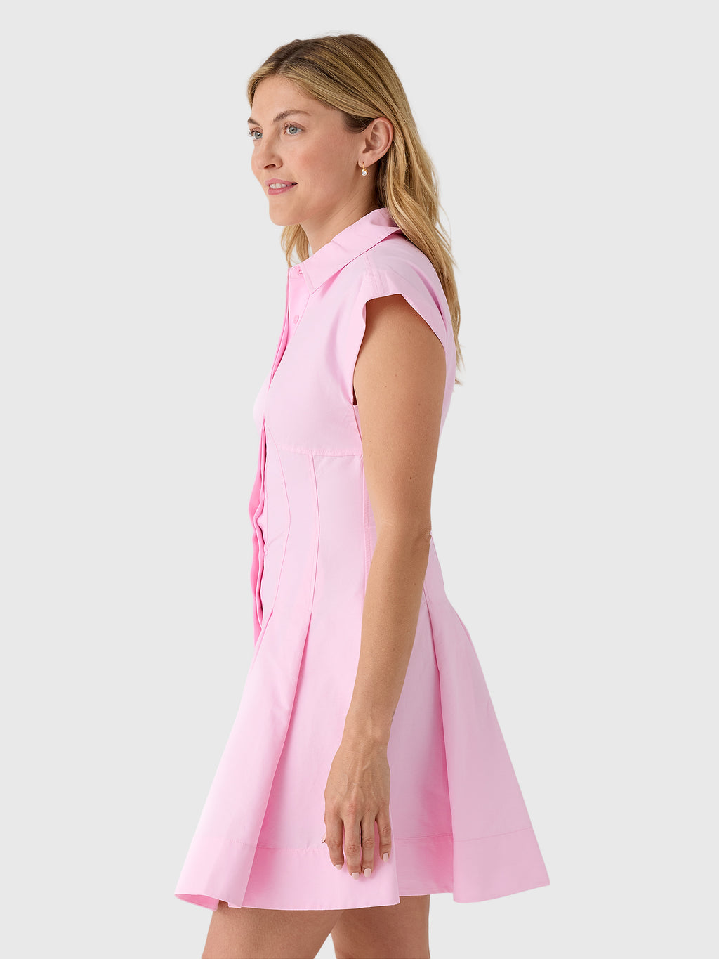 Simkhai Women's Clemmie Cotton Mini Dress - Saint Bernard