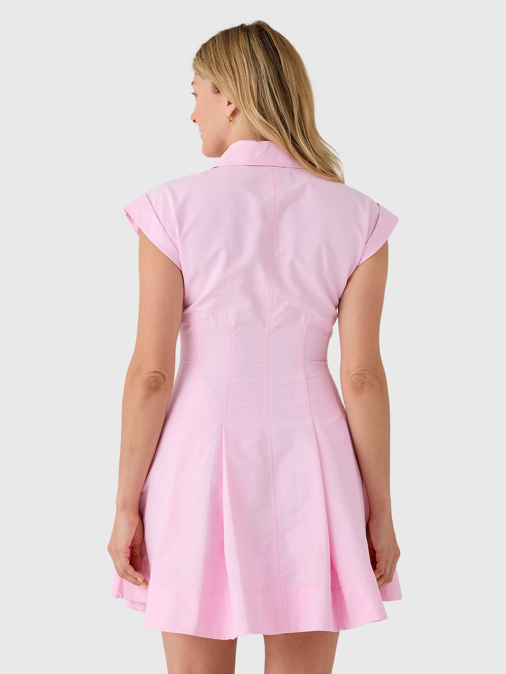 Simkhai Women's Clemmie Cotton Mini Dress - Saint Bernard