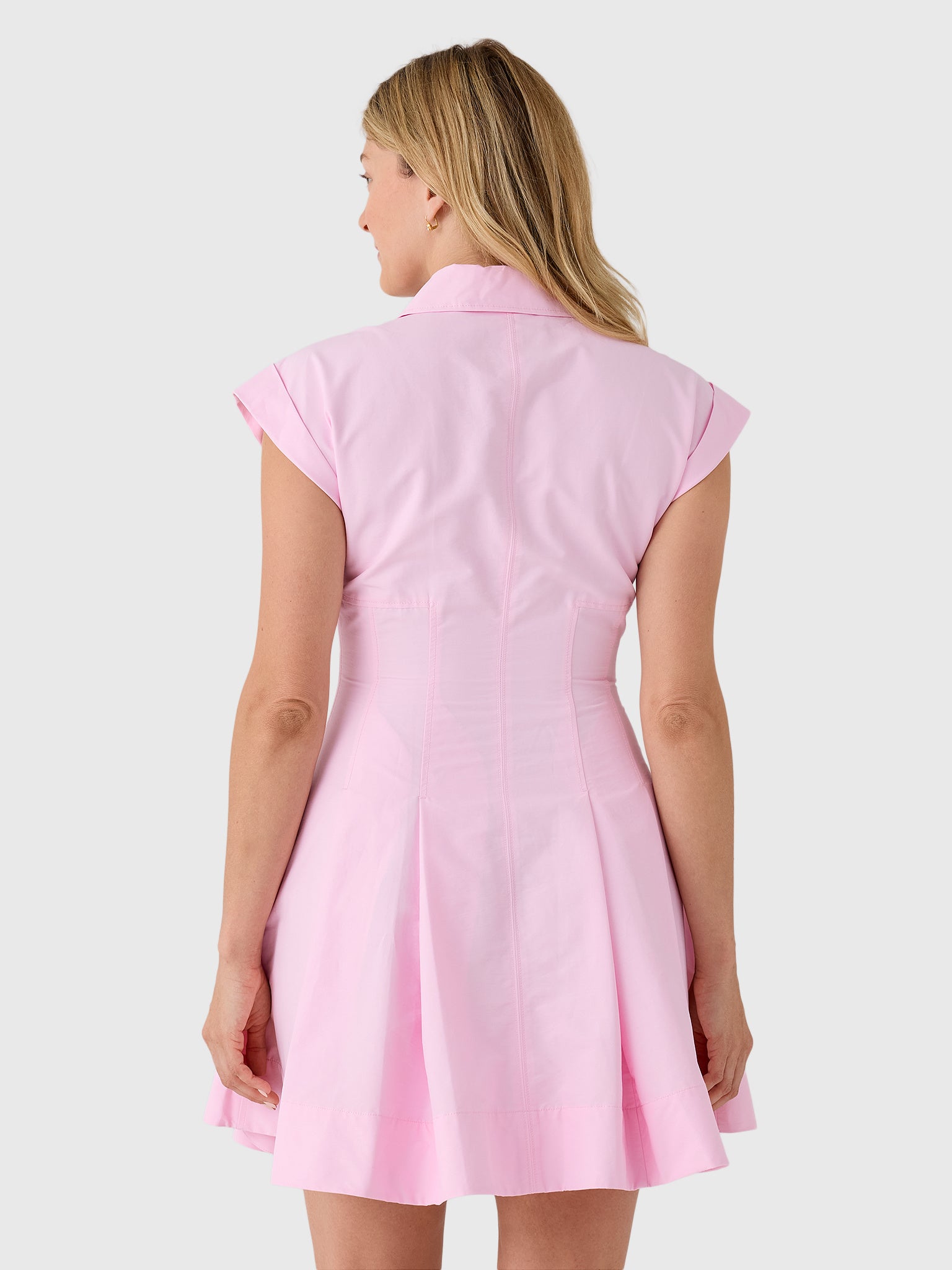 Simkhai Women's Clemmie Cotton Mini Dress - Saint Bernard