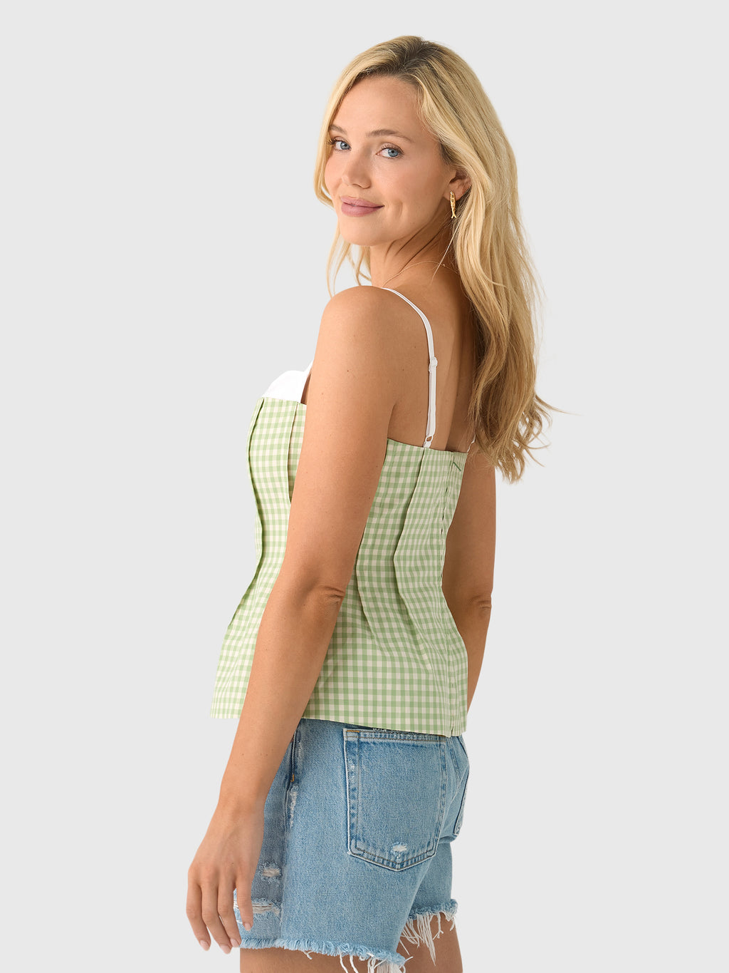 Simkhai Women's Charlee Bustier Top - Saint Bernard