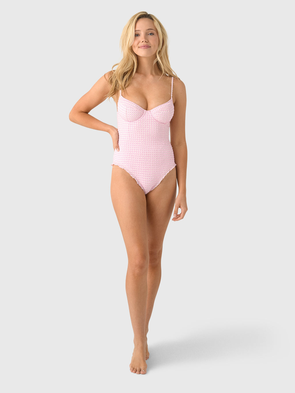 Simkhai Women's Suni One-Piece Swimsuit - Saint Bernard