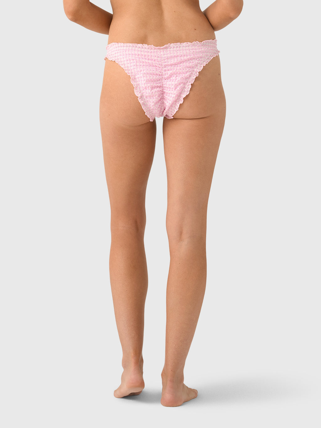 Simkhai Women's Maelie Ruched Bikini Bottom - Saint Bernard