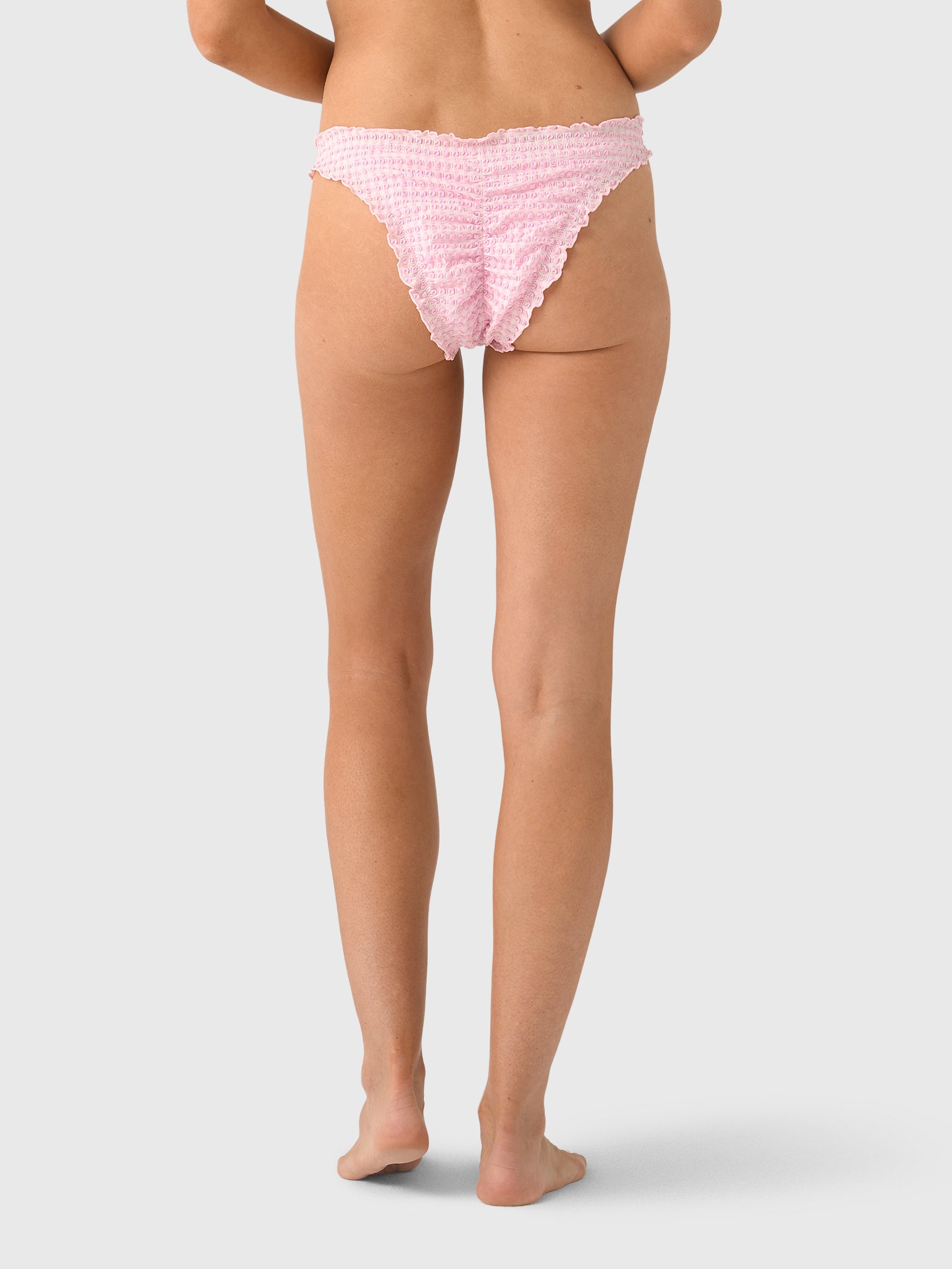 Simkhai Women's Maelie Ruched Bikini Bottom - Saint Bernard