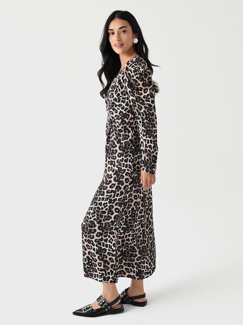 Farm Rio Women's Natural Skin Midi Dress