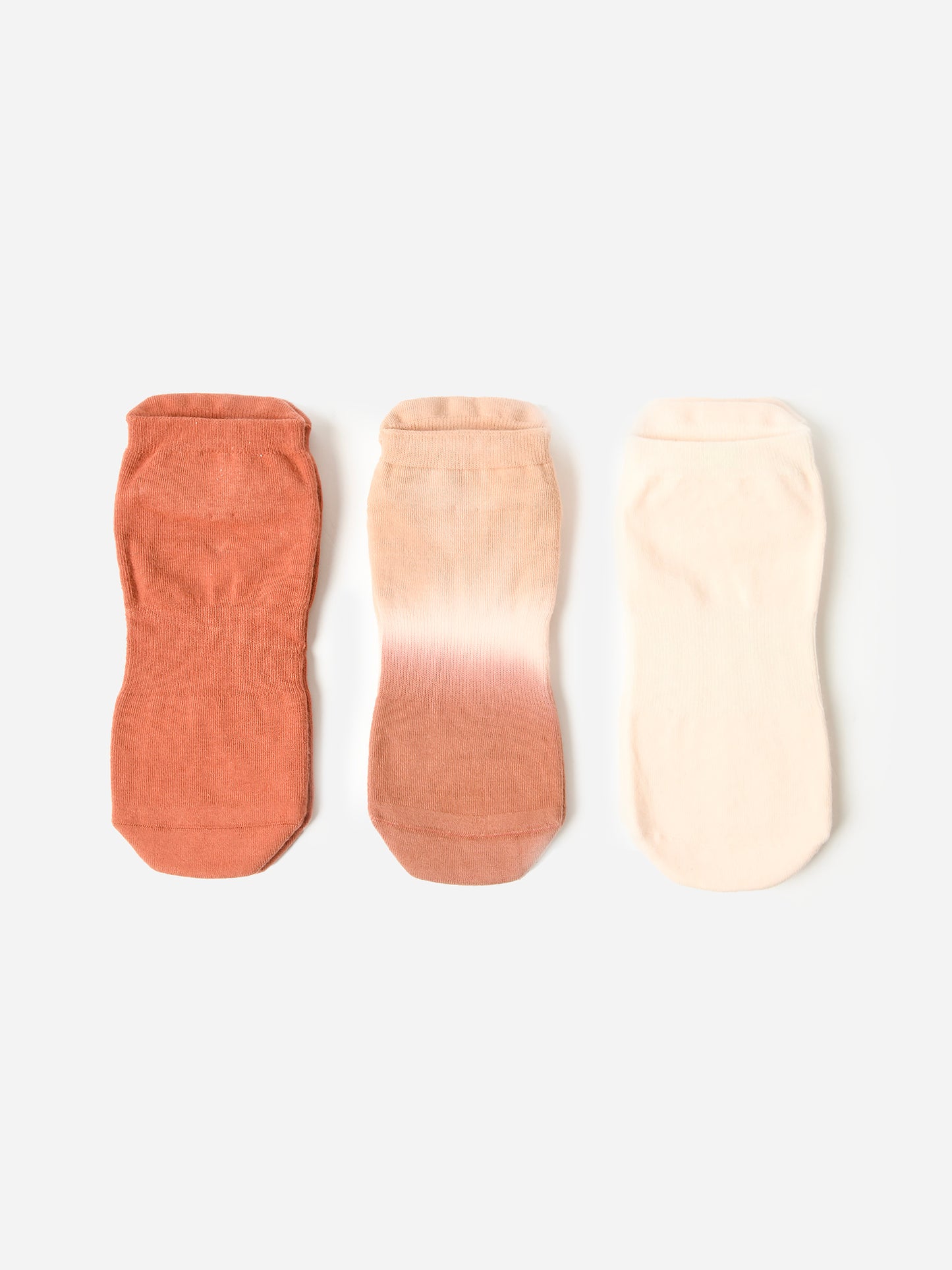 Pointe Studio Women's The Sunset 3-Pack Grip Socks