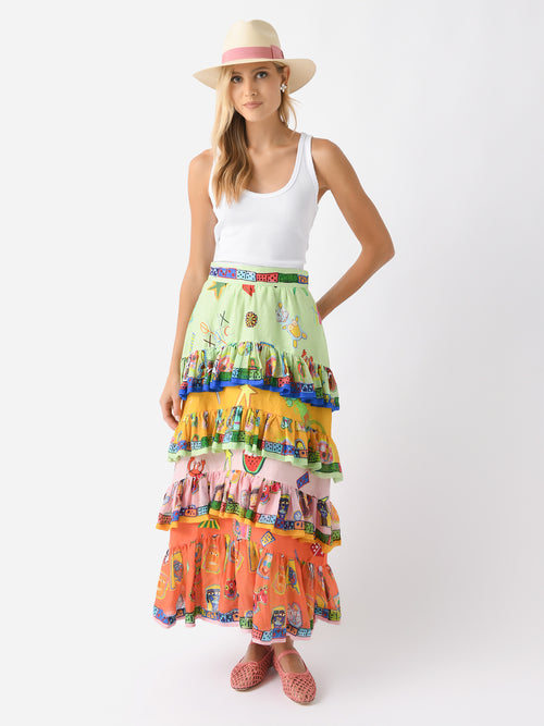 Alemais Women's Players Tiered Skirt