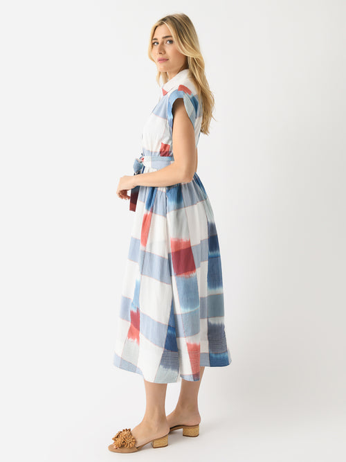 Oliphant Women's Belted Shirt Dress