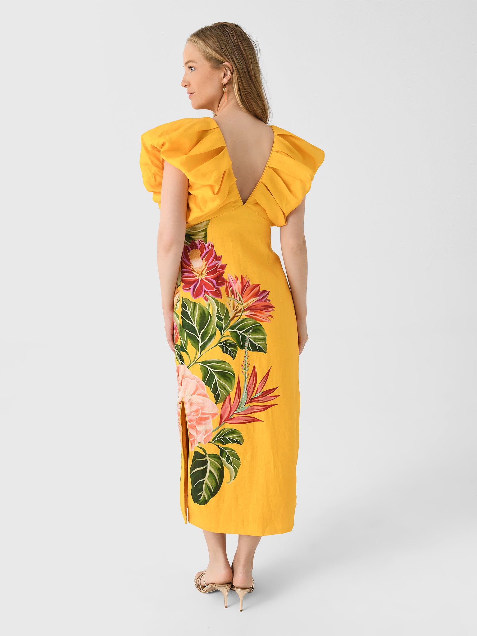 Farm Rio Women's Spring Awakening Midi Dress
