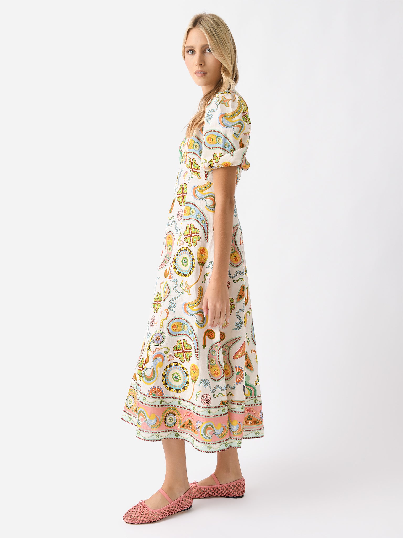 Alemais Women's Arcade Midi Dress – Saint Bernard