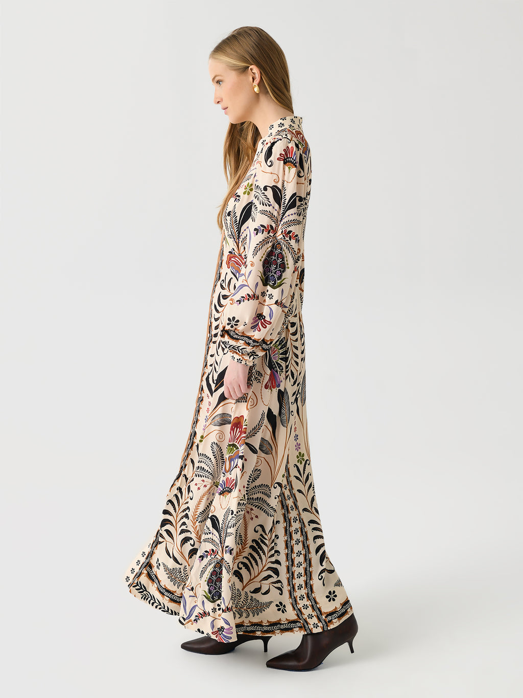 Farm Rio Women's Classic Nature Sand Maxi Dress – Saint Bernard