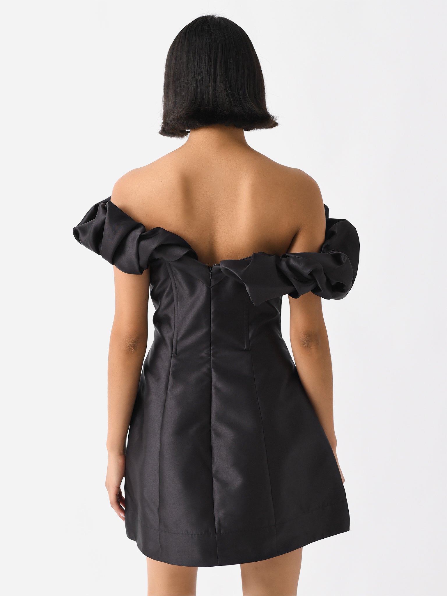 Alemais Women's Regent Noir Mini Dress – Saint Bernard