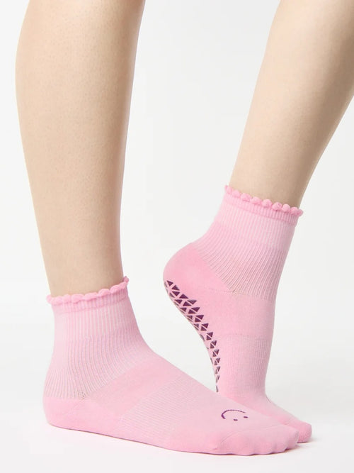 Pointe Studio Women's The Happy Ankle Grip Socks