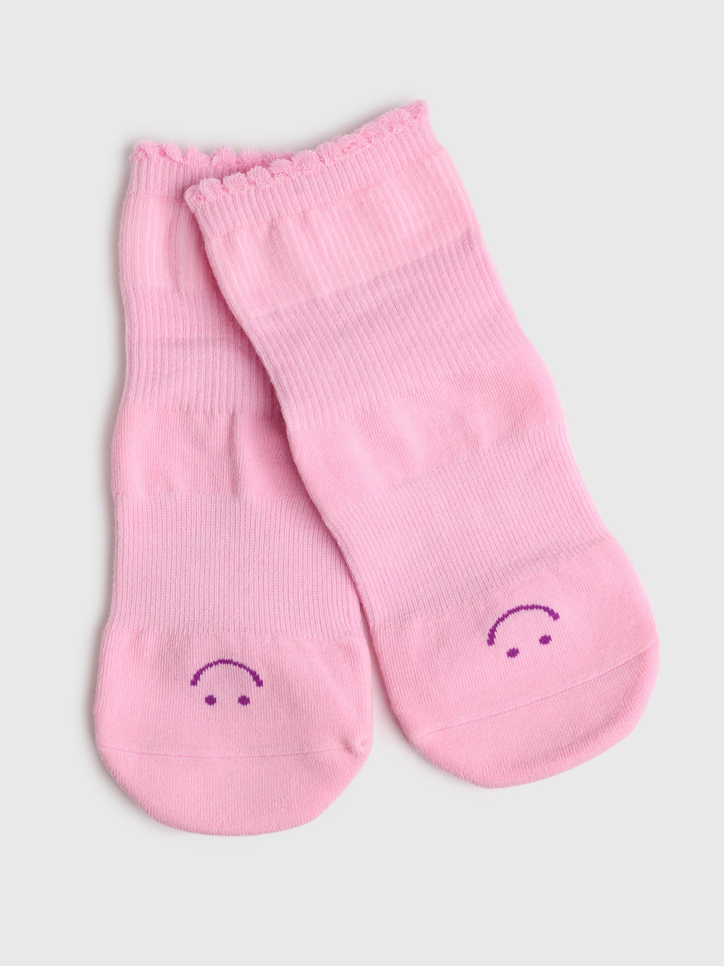 Pointe Studio Women's The Happy Ankle Grip Socks - Saint Bernard