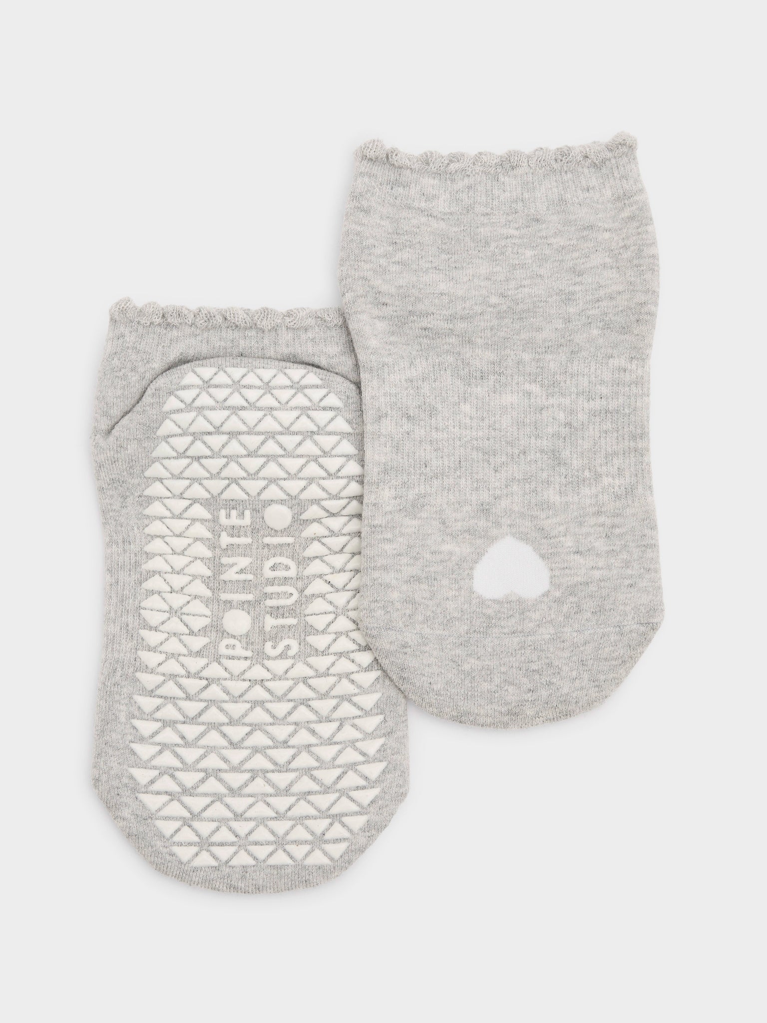 Pointe Studio Women's The Love Full Foot Grip Socks - Saint Bernard