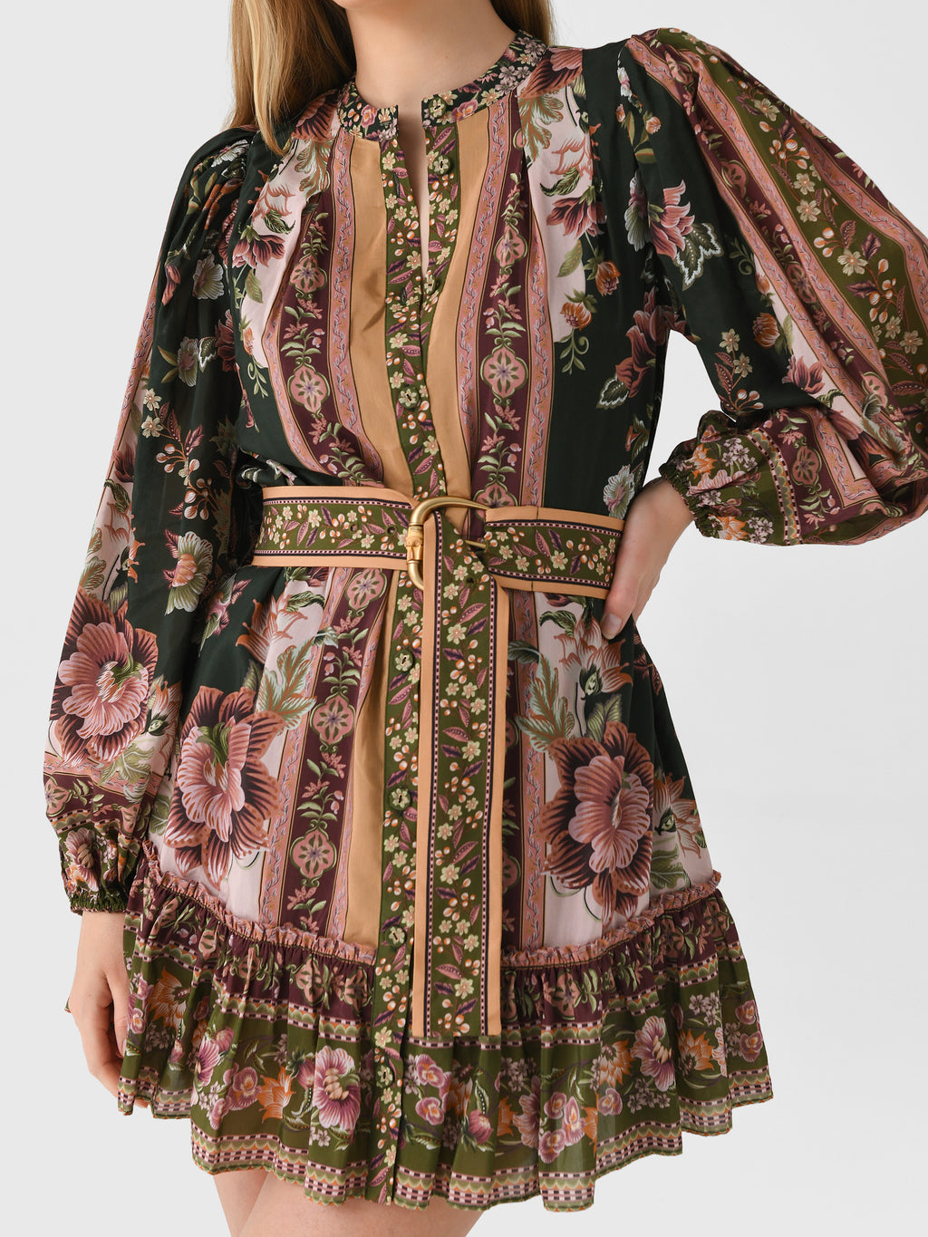 Farm Rio Women's Flowering Garden Tree Mini Dress – Saint Bernard