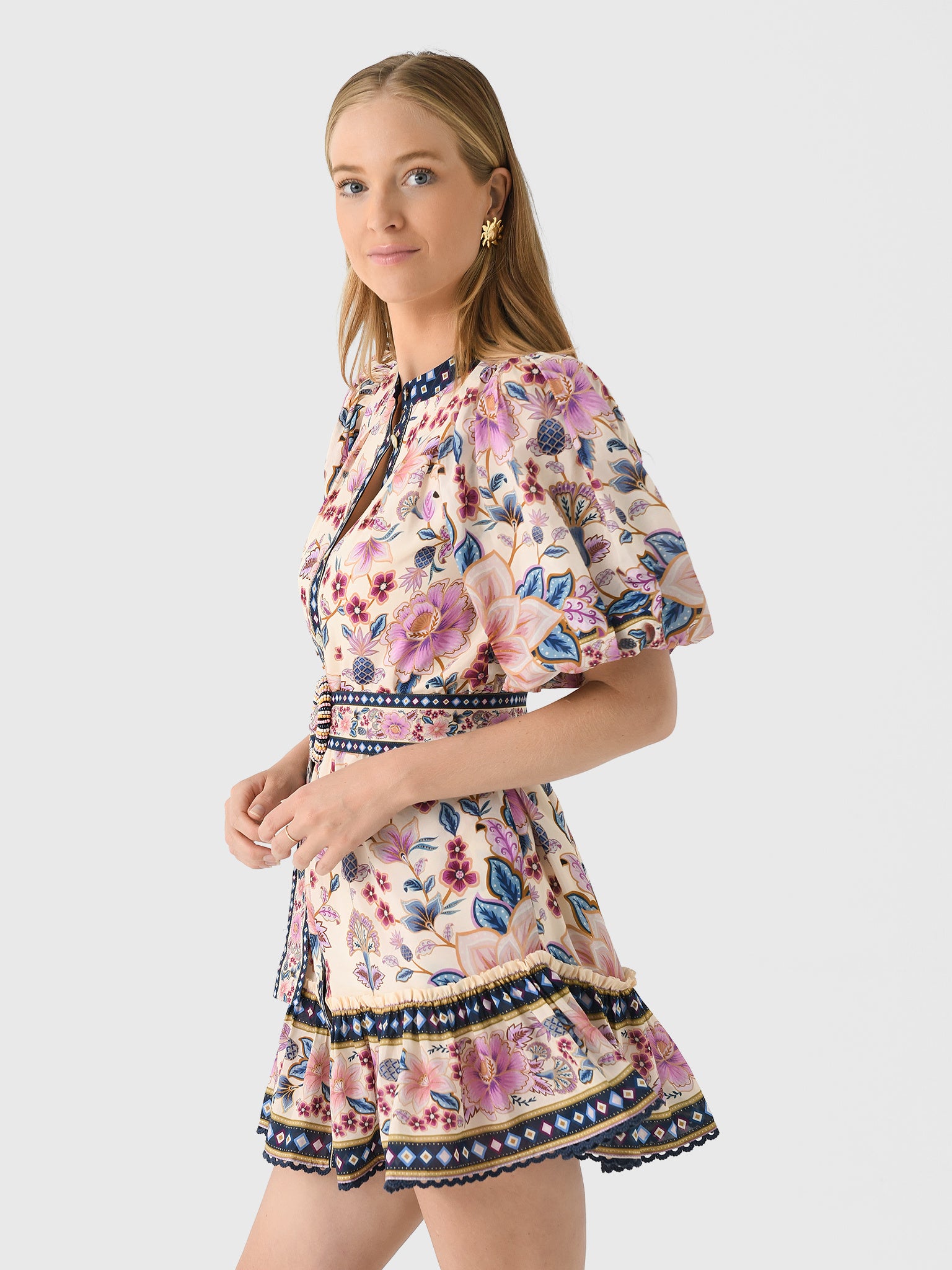 superbloom tapestry cream maxi dress Superbloom Tapestry Cream Maxi Dress Hemline South Walton