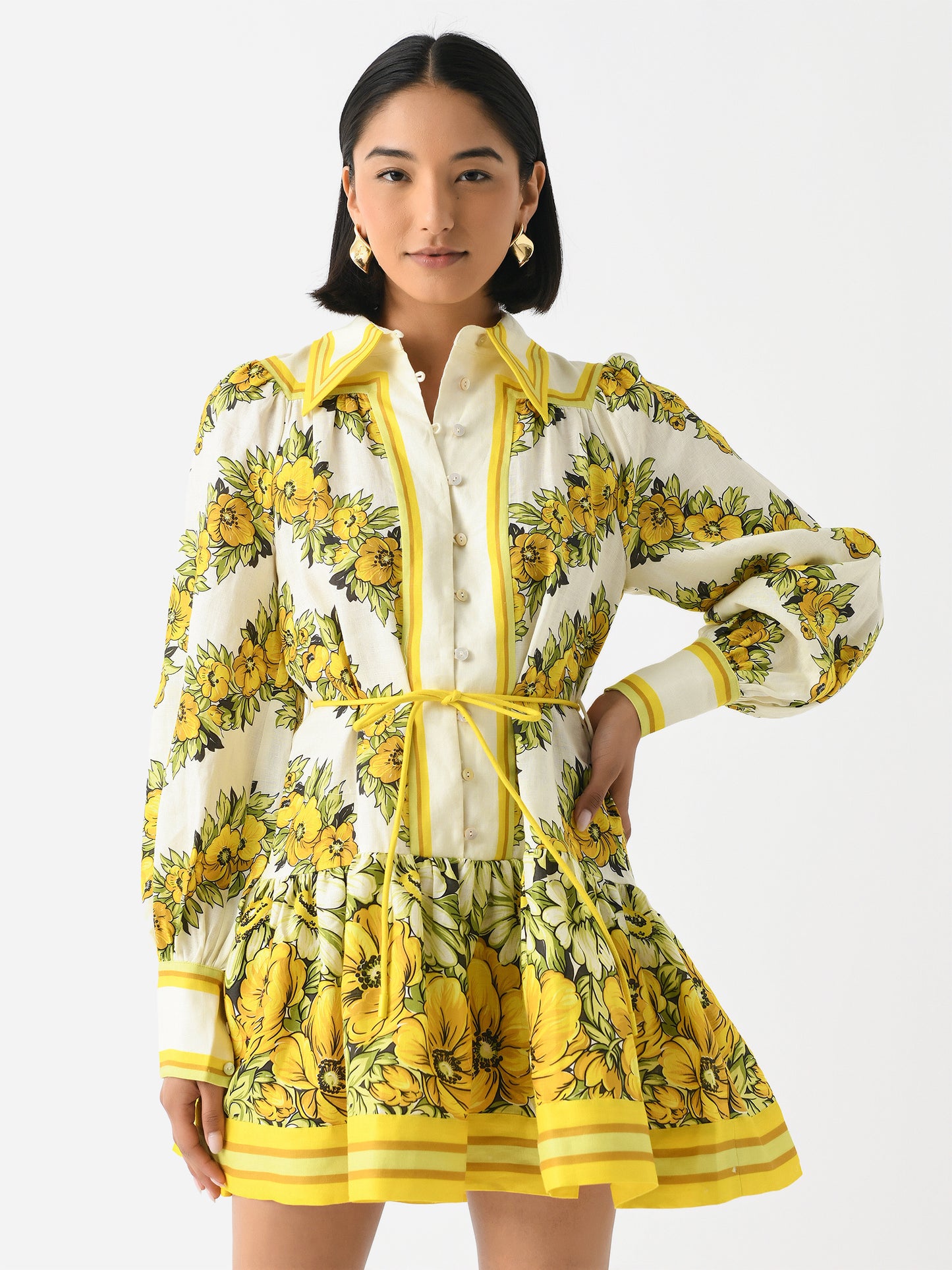 Alemais Women's Gisela Mini Dress - Saint Bernard