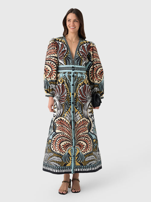 Farm Rio Women's Balamana Maxi Dress