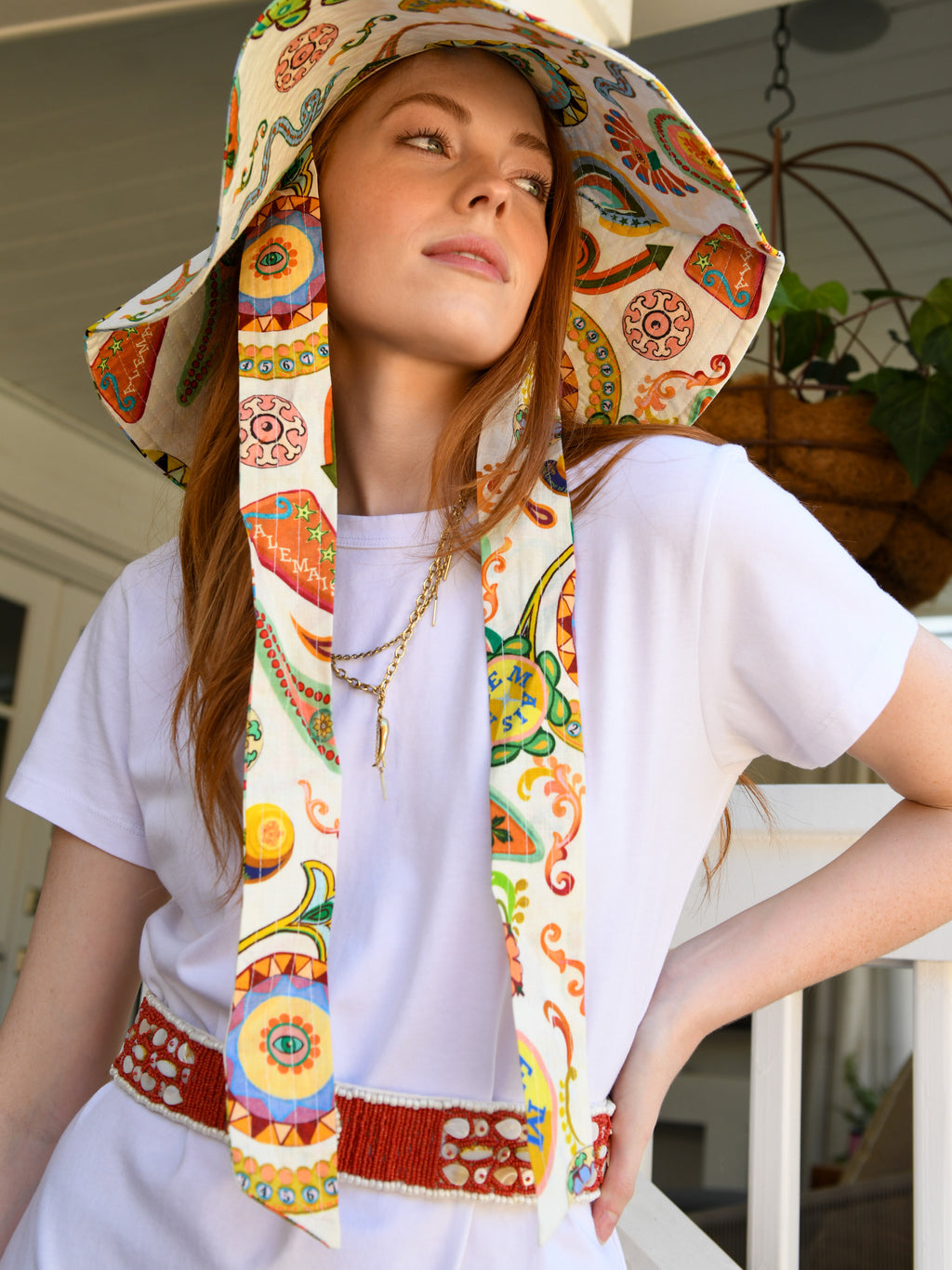Alemais Women's Pinball Sunhat - Saint Bernard
