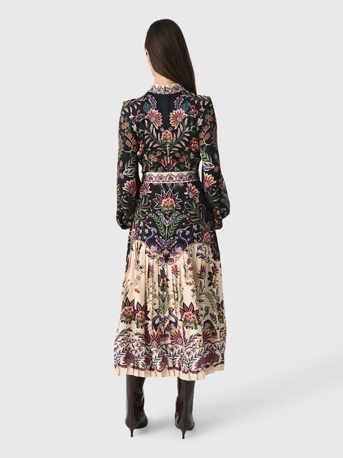 Farm Rio Women's Marvelous Garden Midi Dress