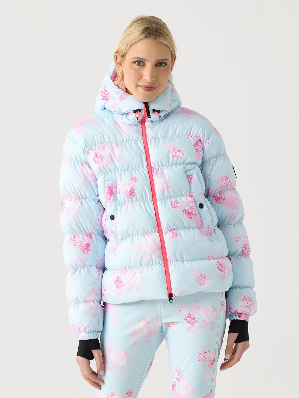 Bogner Fire + Ice X LoveShackFancy Women's Rosetta Ski Jacket - Saint Bernard