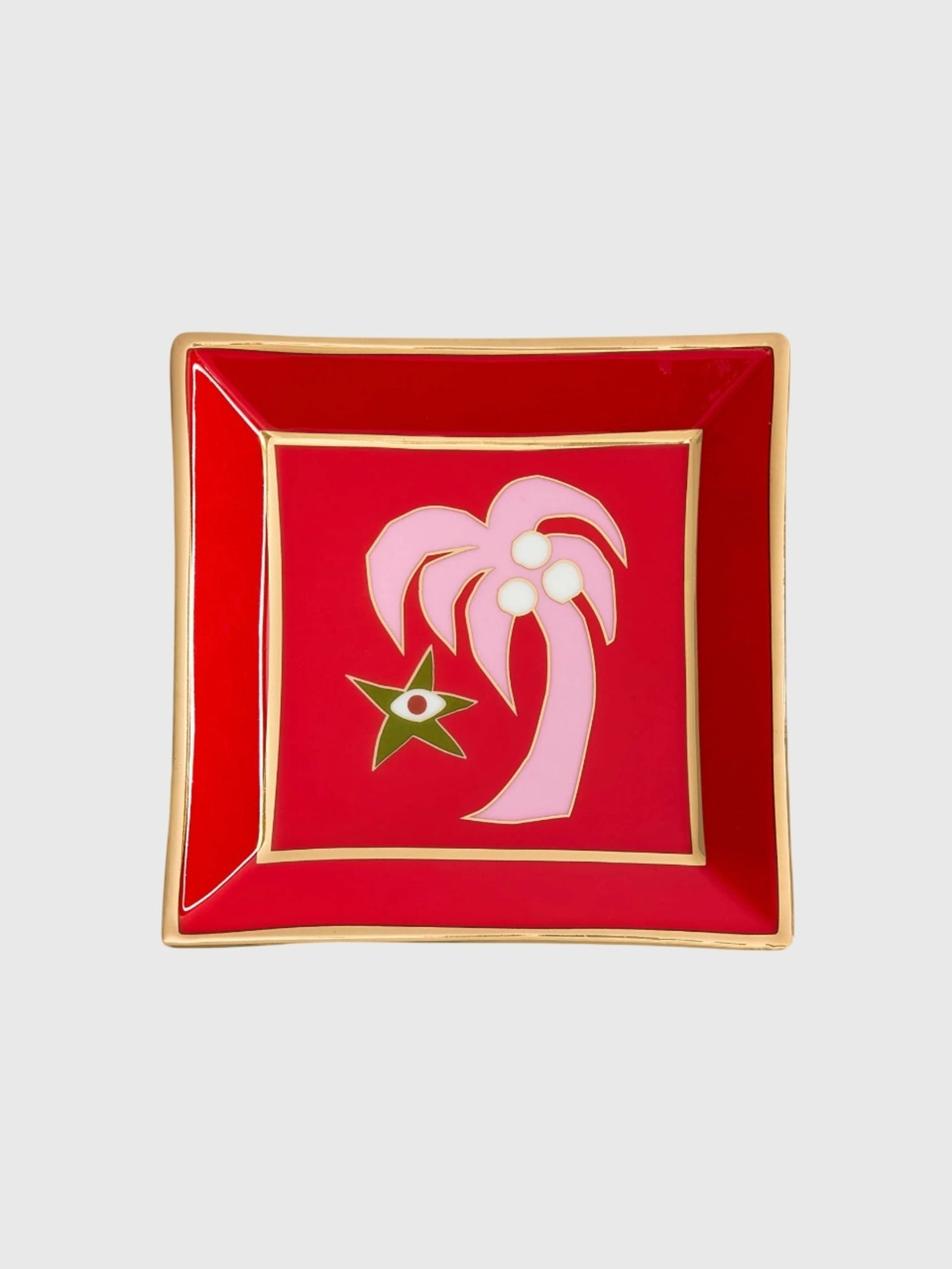 Jonathan Adler Playa Square Tray - Saint Bernard