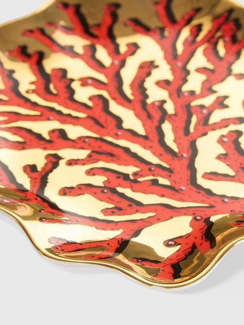Jonathan Adler Sirena Coral Trinket Tray - Saint Bernard